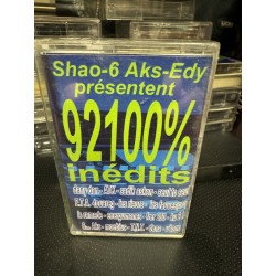 Shao, 6ème Aks & Edy (2) ‎– 92100% Hip Hop Inédits - Volume 2 - MUS...