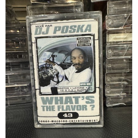 DJ Poska ‎– What's The Flavor ? 43 - MUSIC AVENUE PARIS