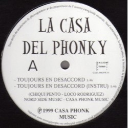 La Casa Del Phonky ‎– Toujours En Désaccord/Lève Ton Poing - MUSIC ...