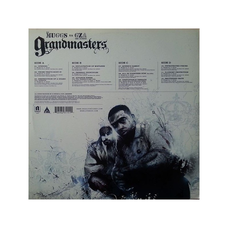 DJ Muggs vs. GZA The Genius ‎– Grandmasters - MUSIC AVENUE PARIS