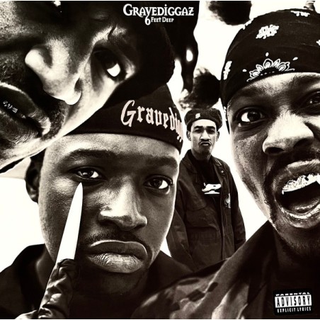 Gravediggaz ‎– 6 Feet Deep - VG+/VG+