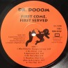 Dr. Dooom ‎– First Come, First Served - NM/VG+