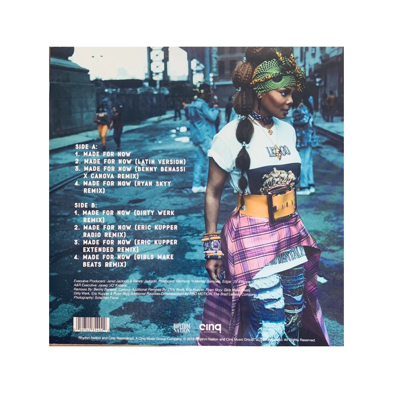 Janet Jackson, Daddy Yankee ‎– Made For Now NM/NM