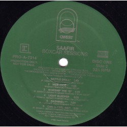 Saafir ‎– Boxcar Sessions NM / GEN - OG PROMO !