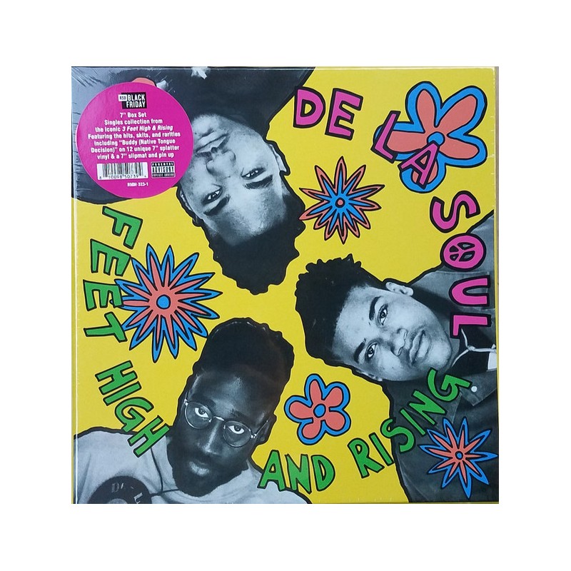 De La Soul ‎– 3 Feet High And Rising - RSD- BOXSET 7"