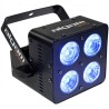 Algam Lighting  PAR 410 QUAD - Projecteur Led - DMX - 4 x 10 Watts en RGBW - AFFAIRE !