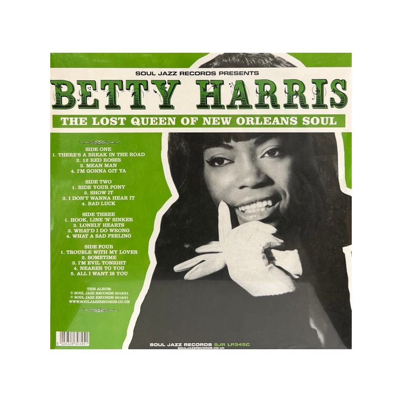 BETTY HARRIS THE LOST QUEEN OF NEW … Betty Harris ‎– The Lost Queen Of New Orleans Soul - RSD