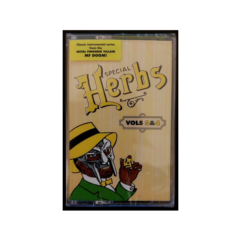 Metal Fingers ‎– Special Herbs Vol. 3 & 4 - CASSETTE