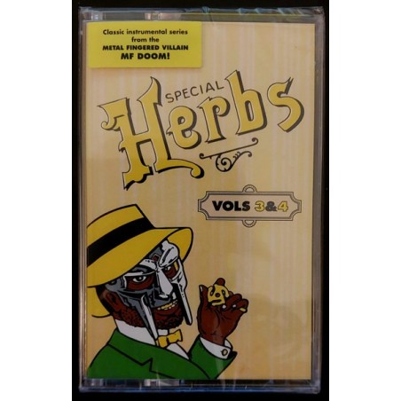 Metal Fingers ‎– Special Herbs Vol. 3 & 4 - CASSETTE