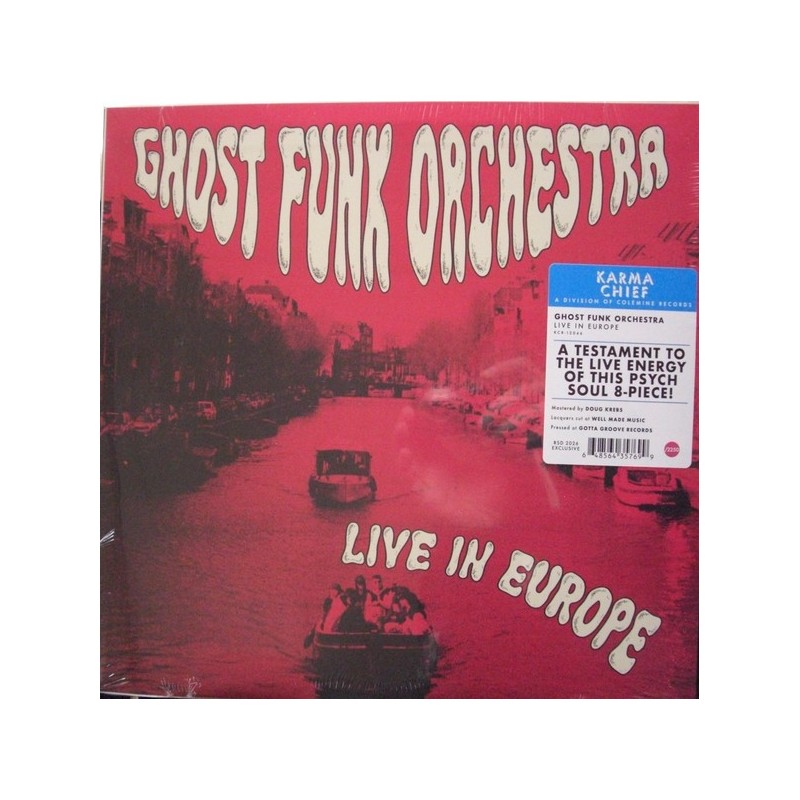 Ghost Funk Orchestra ‎– Live In Europe - RSD