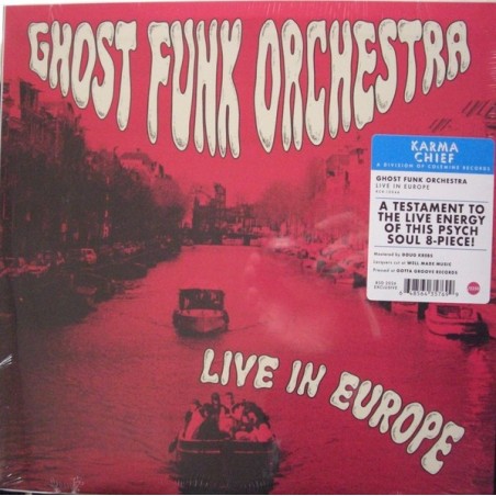 Ghost Funk Orchestra ‎– Live In Europe - RSD