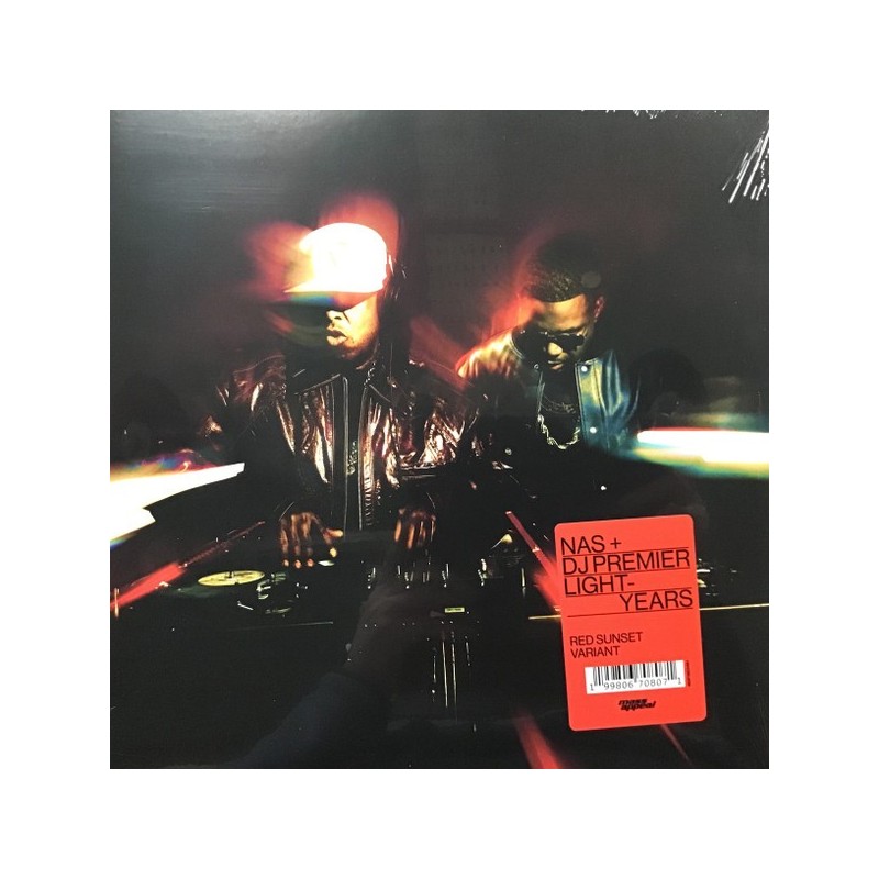 Nas + DJ Premier ‎– Light-Years - Red Sunset