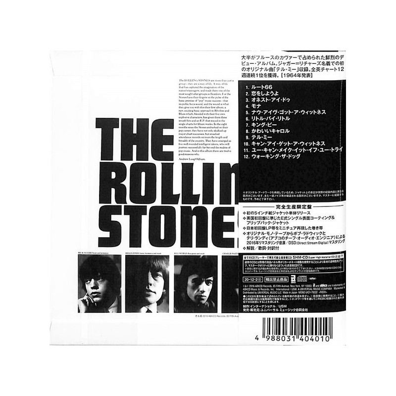 The Rolling Stones - The Rolling Stones - MUSIC AVENUE PARIS