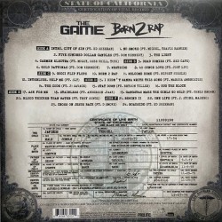 The Game  ‎– Born 2 Rap - RSD