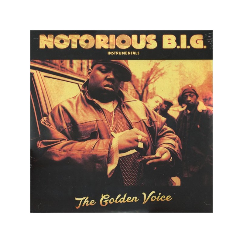 Notorious B.I.G. ‎– The Golden Voice (Instrumentals) 2LP VINYL
