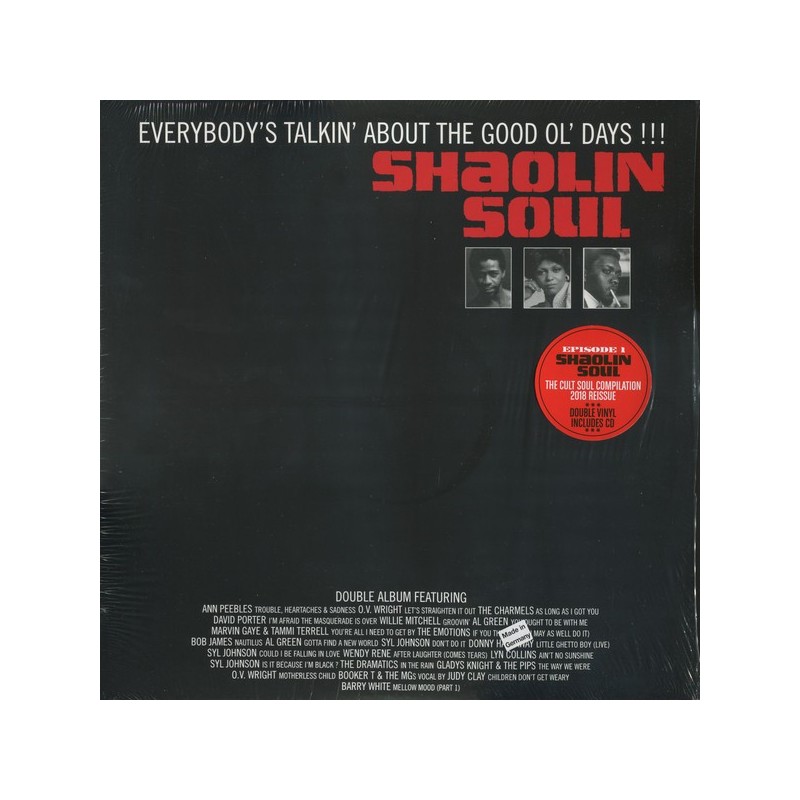 Shaolin Soul (Episode 1) 2LP VINYL + CD